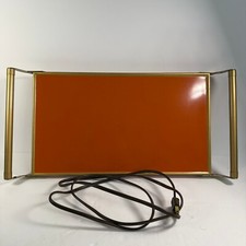 Bandeja de calentamiento Electray de colección placa caliente servidor moderno naranja modelo 80W *FUNCIONA* segunda mano  Embacar hacia Mexico