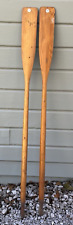 Vintage wooden oars for sale  Vian