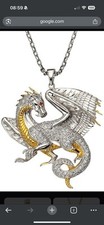 Halskette firetti drache gebraucht kaufen  Wesselburen