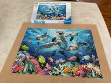 Puzzle unterwasser delphinen gebraucht kaufen  Herdecke