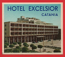 Etichetta hotel excelsior usato  Bologna