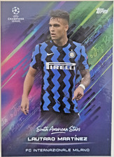 LAUTARO MARTINEZ "SOUTH AMERICAN STARS" 2021 TOPPS "O JOGO BONITO" comprar usado  Enviando para Brazil