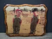 FOTO DECOUPAGE LONGA MADEIRA COMPENSADA YOU BEEN CULTIVANDO 19-3/4 X 15-3/4 comprar usado  Enviando para Brazil
