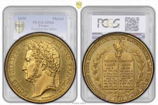 Louis philippe medal d'occasion  Expédié en Belgium