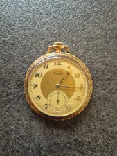 Eterna taschenuhr 585er gebraucht kaufen  Kummerfeld