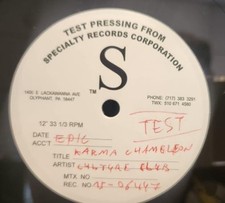 Boy George, - Culture Club – Karma Chameleon RARE 12" TEST PRESSING US PROMO LP comprar usado  Enviando para Brazil