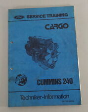 Material de treinamento Ford caminhão de carga com motor Cummins 240 de 10/1984 comprar usado  Enviando para Brazil