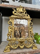 Standspiegel messing schminksp gebraucht kaufen  Berlin