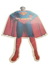 Vintage 1978 DC Comics Christopher Reeves Superman Papelão Recortado 24,5" de Altura comprar usado  Enviando para Brazil
