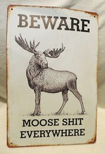 Metal sign beware for sale  Kansas City