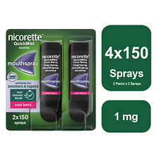 Nicorette quickmist cool for sale  SWANSEA