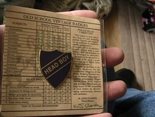 Head boy pin for sale  BOLTON