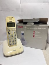 white cordless phone for sale  HEREFORD