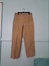 Vintage C.C. Calça masculina Filson Dry Shelter tecido tamanho 34x30 trabalho camelo feita nos EUA comprar usado  Enviando para Brazil