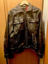 Herren echtleder lederjacke gebraucht kaufen  Nordhausen