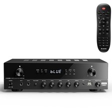 Receptor amplificador de áudio estéreo Donner MAMP2 600W pico 2 canais Bluetooth comprar usado Receptor amplificador de áudio estéreo Donner MAMP2 600W pico 2 canais Bluetooth comprar usado  Enviando para Brazil