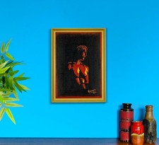 Mid century oil for sale  MORDEN