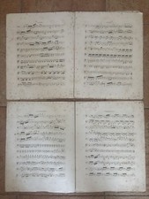 Ancienne partitions musique d'occasion  Francheville