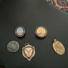 Five lapel badges for sale  BOGNOR REGIS