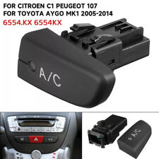 Bouton Interrupteur Climatisation Clim Compatible Pour Peugeot C1 / 107 6554KX comprar usado  Enviando para Brazil