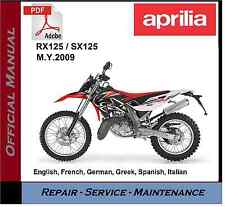 Aprilia rx125 sx125 for sale  STOURBRIDGE