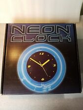 Blue neon clock for sale  Oxnard