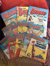Vintage beano comics for sale  NEWTON ABBOT