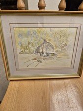 Vintage watercolour painting for sale  ST. LEONARDS-ON-SEA