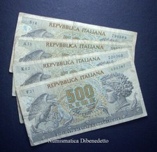 Repubblica italiana 500 usato  Barletta