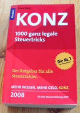 Steuerbuch konz 1000 gebraucht kaufen  Dietfurt a.d.Altmühl