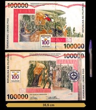 Usado, 1998 - 100 000 Piso - Commemorative Philippines (REPRODUCTION) comprar usado  Enviando para Brazil