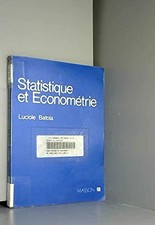 Statistique econometrie cours d'occasion  Eysines