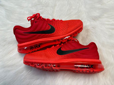 Tênis Nike Air Max 2017 carmesim brilhante masculino tamanho 9.5 849559-602 comprar usado  Enviando para Brazil
