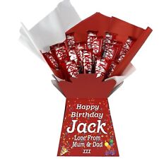 Bouquet cioccolato personalizz usato  Spedire a Italy