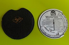 Alte agfa belichtungstabelle gebraucht kaufen  Berlin