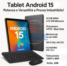 Tablet pollici android usato  Sant Antimo
