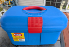 Antigo 2003 Little Tykes Busy Box Rubbermaid organizador de sala de jogos feito nos EUA bom comprar usado  Enviando para Brazil