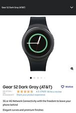 Capa cinza escuro com pulseira de borracha para Samsung Galaxy Gear S2 44mm (desbloqueado) comprar usado  Enviando para Brazil