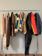 LOTE DE REVENDEDORES MASCULINOS VINTAGE INVERNO OUTONO ROUPAS CASACOS COLETES TERNO DE ESQUI comprar usado  Enviando para Brazil