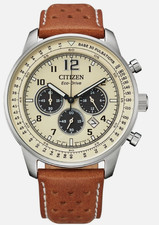 NOVO Citizen Masculino CA4500-08X Eco-Drive Cronógrafo Aço Inoxidável Relógio de Quartzo comprar usado  Enviando para Brazil