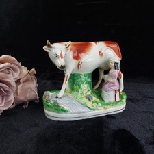 Staffordshire cow creamer for sale  GATESHEAD