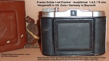 Franka solida rollfilm gebraucht kaufen  Hof