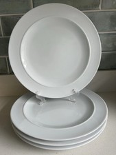 Denby white plates for sale  PAIGNTON