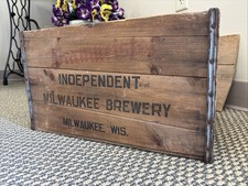 Vintage wood crate d'occasion  Expédié en Belgium