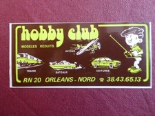 Autocollant sticker hobby d'occasion  Yport