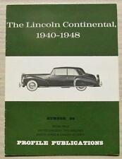 Lincoln continental 1940 for sale  LEICESTER