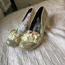 Irregular choice gold for sale  ASCOT