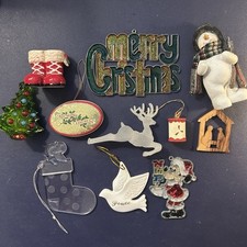 Assorted christmas decorations for sale  Waterloo