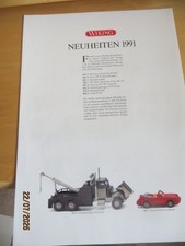 Wiking prospekt einzelblatt gebraucht kaufen  Tuttlingen