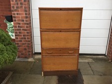 Vintage wooden tambour for sale  SALFORD